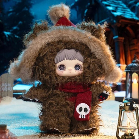 Sure Fun Accessories - Maymei Winter Weirdness Series Plush NIB - Rebel Bear